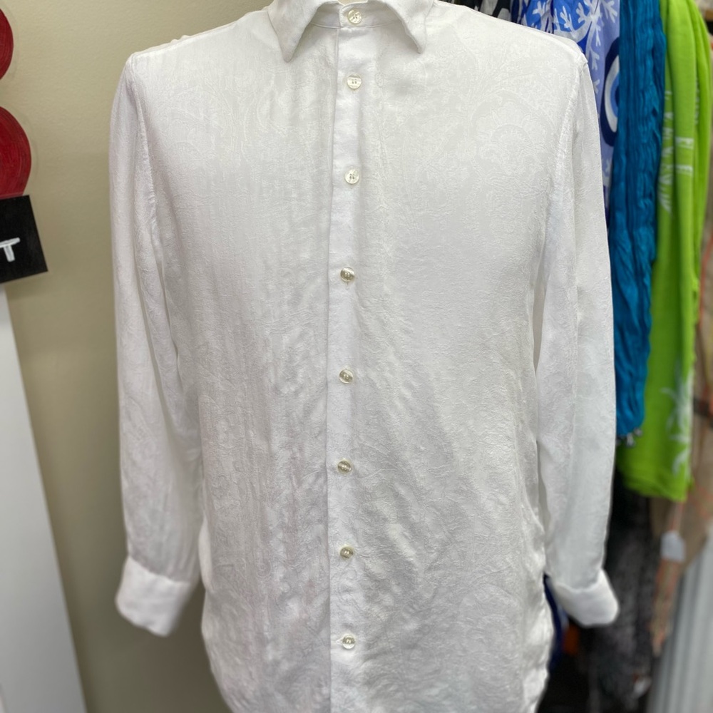 ETRO white dress shirt.